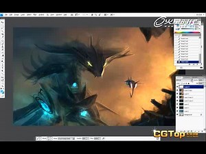 CG绘画教程_《对峙》概念场景设计完全解析_07