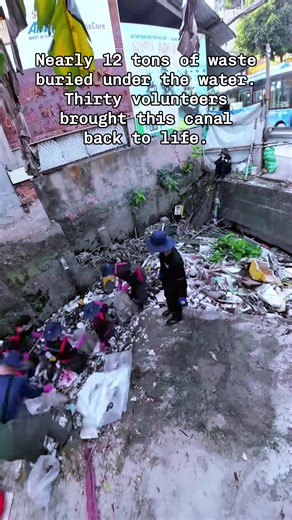 Happy New Year🥰🥰 #cleanriver #clean #river #garbage #fyp | river