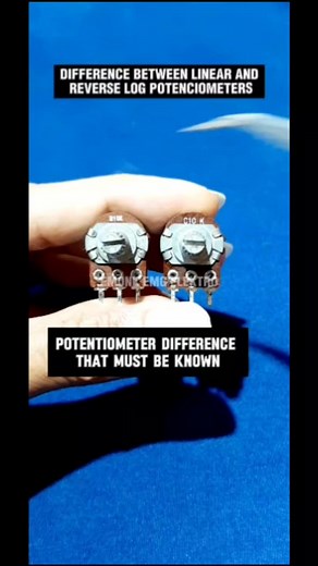 28K views · 344 reactions | Tutorial on the differences between linear type potentiometers and reverse log type potentiometers, which you need to know #electronic #potentiometers #linear #reverselog #logaritmic #testingtype #tutorial #guide #solution #service | Herman Suhaemi | Facebook