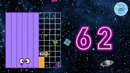 Number Blocks 数字积木 数字方块 数学英语 1到100 One hundred