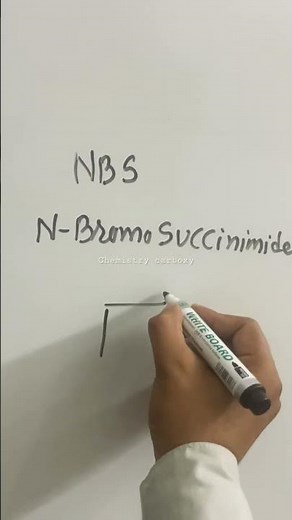 Structure of NBS || Allylic halogenation #NBS