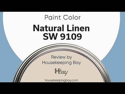 Natural Linen SW 9109 Yellow Paint Coordinating Colors, Trim, Colors That Go With & Undertones