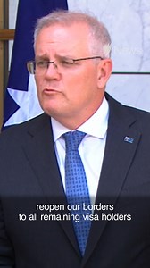 Australia’s international borders will reopen on 21 February for travellers who are double vaccinated. | SBS News