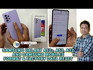 Samsung Galaxy A52s 5g and a52 Format | factory reset | How to Factory Reset Samsung Mobile 🔥🔥🔥
