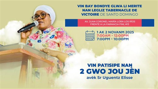 Abonnez, Partagez, Aimez. Grandissons ensemble le royaume de Dieu. Que Dieu vous bénisse abondamment! | Radio Télé Victoire FM, 94.7