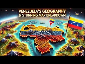 Venezuela's Geography & Topography: A Stunning Map Breakdown! / Venzuela Map