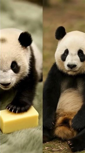 Baby Pandas Are Born Pink, Blind, and Tiny as a Stick of Butter!
