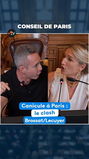 Paris Council: Heated exchange between the right and the majority over heatwave management 🔥