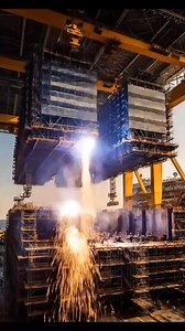 4.6K views · 27 reactions | Massive build, real progress.⚓ #MegaShip #Shipbuilding #Timelapse | Lando Mendez Blazo | Facebook