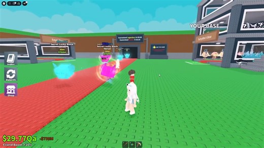 Making My Bully Rage In A RIGGED Lucky Block Race In Steal A Brainrot... #techyplays #new #viral #video #roblox #gaming | Techy Plays Roblox