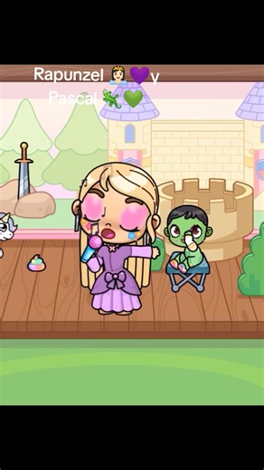 Rapunzel and Pascal: A Magical Duo