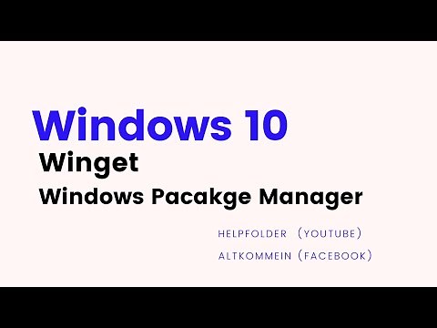 Windows - How to Install winget Windows Package Manager