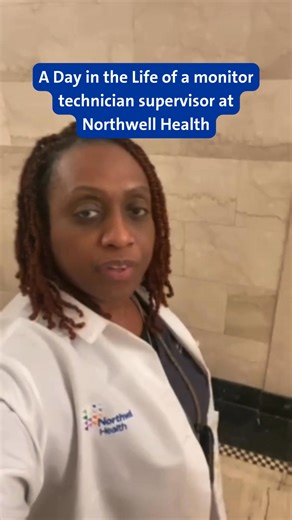 Follow Shandel as she takes us along her day as a monitor technician supervisor at Northwell Health. If you are looking to explore a rewarding career opportunity, discover a career well cared for with us today. https://bit.ly/4lcSAaD | Northwell Health Careers
