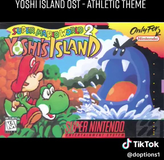 Yoshi Island OST Athletic Theme - Baby Mario Bros Game Music