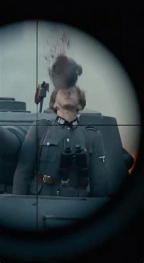 WW2 — The Sniper Ignored the First Hatch and Waited for German's Officer Command #ww2 #tankhatch