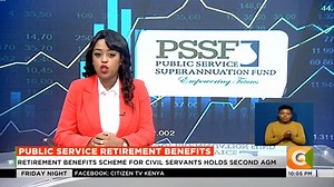 3.8K views · 105 reactions | Public Service Retirement Benefits: Retirement benefits scheme for civil servants holds second AGM Scheme has a total membership of 428, 801, majority of whom are teachers Current fund value is Kshs 127 billion #CitizenFridayNight Lillian Nzisa Muli | Citizen TV Kenya | Facebook