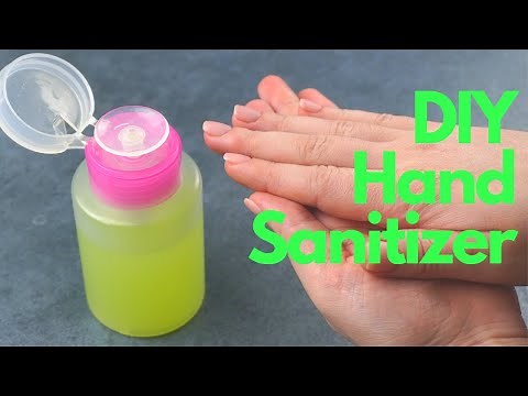🤚🏻How to Make Your Own Hand Sanitizer Gel In 1 Minute - Quick & Easy!