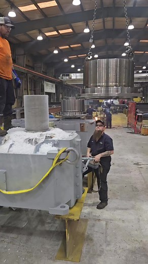 853K views · 9K reactions | Foley Material Handling Co. Inc. - VIRGINIA CRANE® Hoist Department guys make it look easy!! #virginiacrane #Hoist #Dredge | Foley Material Handling Co. Inc. - VIRGINIA CRANE® | Facebook