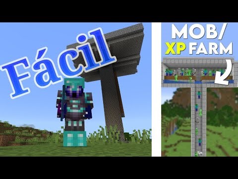 Como hacer una granja de xp en Minecraft (fácil y rápida )