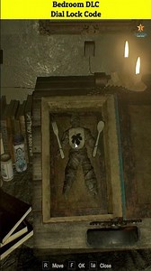 Resident Evil 7 Bedroom Dail Lock Code #shorts #gaming