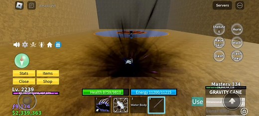 #CapCut combo with shark man karate awk string and gravity cane #fyp #bloxfruits #spider