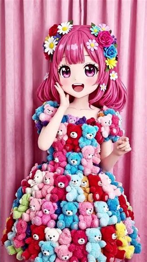 5 Minute Craft Dresses for Girls! 🧸🌸 Teddy Bear, Flower & Balloon Dress DIY