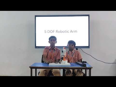 5 DOF Robotic Arm