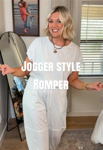 Comfy and Stylish Jogger Romper for Every Occasion