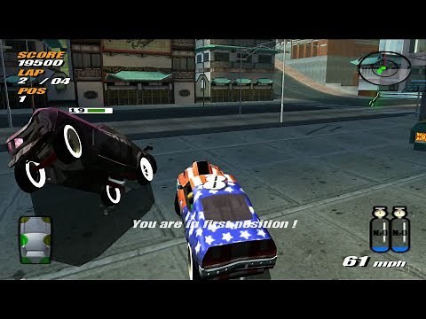 Destruction Derby Arenas PS2 Gameplay HD (PCSX2)
