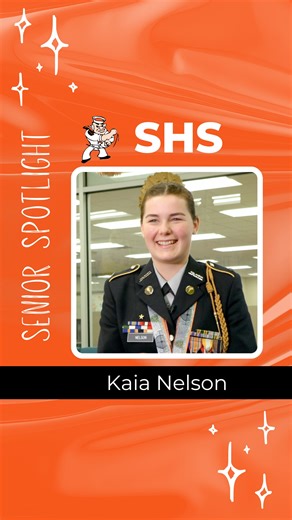 Kaia's hard work in the AICE program and through JROTC has paid off! This Sailor senior's time at Sarasota High has been memorable, and she's proud of the family she's found on campus. #SeniorSpotlightSCS | Sarasota County Schools