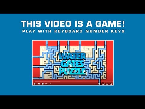 WATER PUZZLE --- Play this game with your computer keyboard