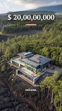 Inside a $200 Million Volcano Crater Mansion in Hawaii