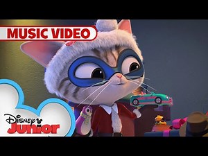 SuperKitties Holiday Music Video 🎶 | The Real Gift 🎁 | ‪@disneyjr‬​