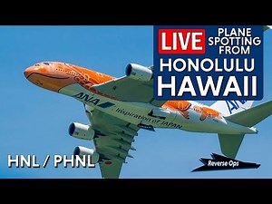 Aviation Action in Real-Time! | Live Overhead Departures at Honolulu Airport (HNL) 26