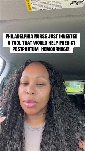 This is amazing!!!!! A Philadelphia Nurse invented a tool called Vasowatch that is now awaiting FDA clearance to predict postpartum hemorrhage!!!! This is amazing!!! #nursegang #nursesinthenews #fyp #postpartumhemorrhage #laboranddeliverynurse