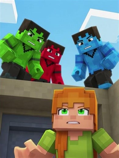 Part 5 - The Gigantic Golden Oak Treehouse | Minecraft Story for Kids | Anh Khoi Minecraft