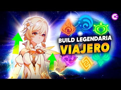 ✅LEGENDARY BUILD of the TRAVELER PRIME..!!🔥💧🌱⚡ - Genshin Impact