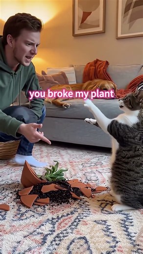 Somebody get this cat an agent !#cats #dogs #animals #funny #funny cat video #funny animals #sora2