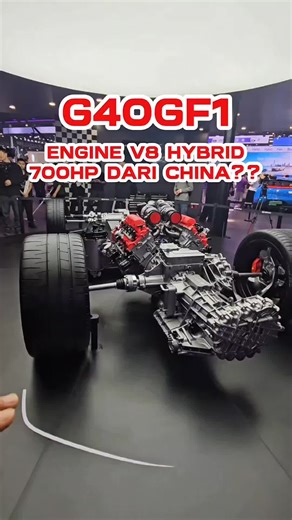 Enjin V8 ni kalau masuk kat Alza power noh. #gwm #greatwallmotors #v8 #hybrid