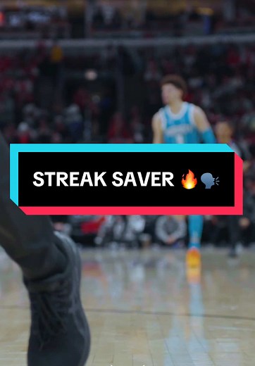 LaMelo Ball's Streak Saver Highlights in NBA