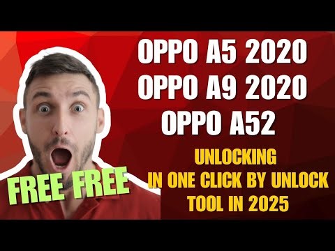 OPPO A5 2020/OPPO A9 2020/OPPO A52 FRP AND PASSWORD REMOVE IN ONE CLICK BY UNLOCK TOOL NO CREDIT