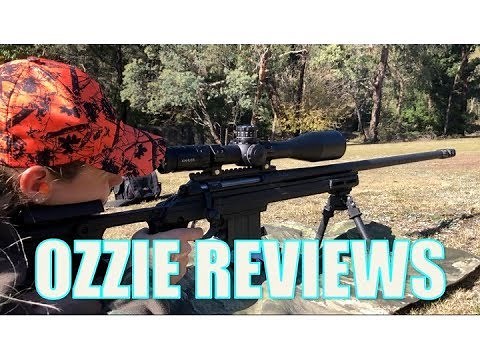 Lithgow "LA105" 6.5 Creedmoor Rifle Launch (with shooting to 800m)