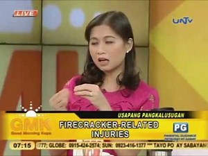 How to respond to firecracker-related injuries