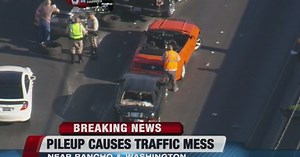 Multiple vehicle crash reported on Tuesday