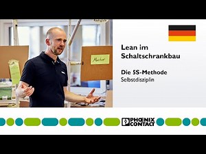 Lean in control cabinet building – The 5S-Method – Self-discipline