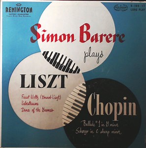Simon Barere - Simon Barere Plays Liszt / Chopin