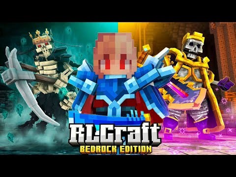 *New Adventure Begins* In RL CRAFT Bedrock | DAY 1