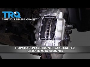 How to Replace Front Brake Caliper 03-09 Toyota 4Runner