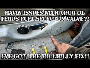 1997 FORD F-350 FUEL TANK SELECTOR DELETE!!