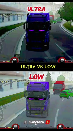 Low vs Ultra HD graphics comparison ❤️‍🩹